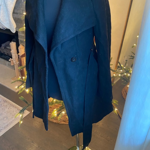 Calvin Klein - Black Trench Coat - Picture 2 of 7